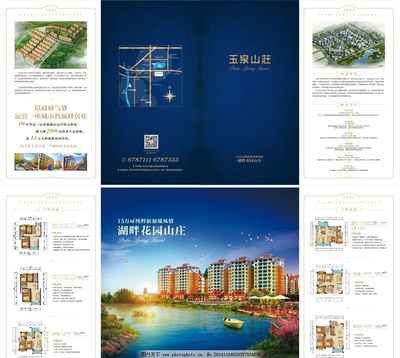 房地產(chǎn)營銷策劃四折頁 精準觸達，高效轉(zhuǎn)化